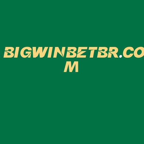 Logo da BIGWINBETBR